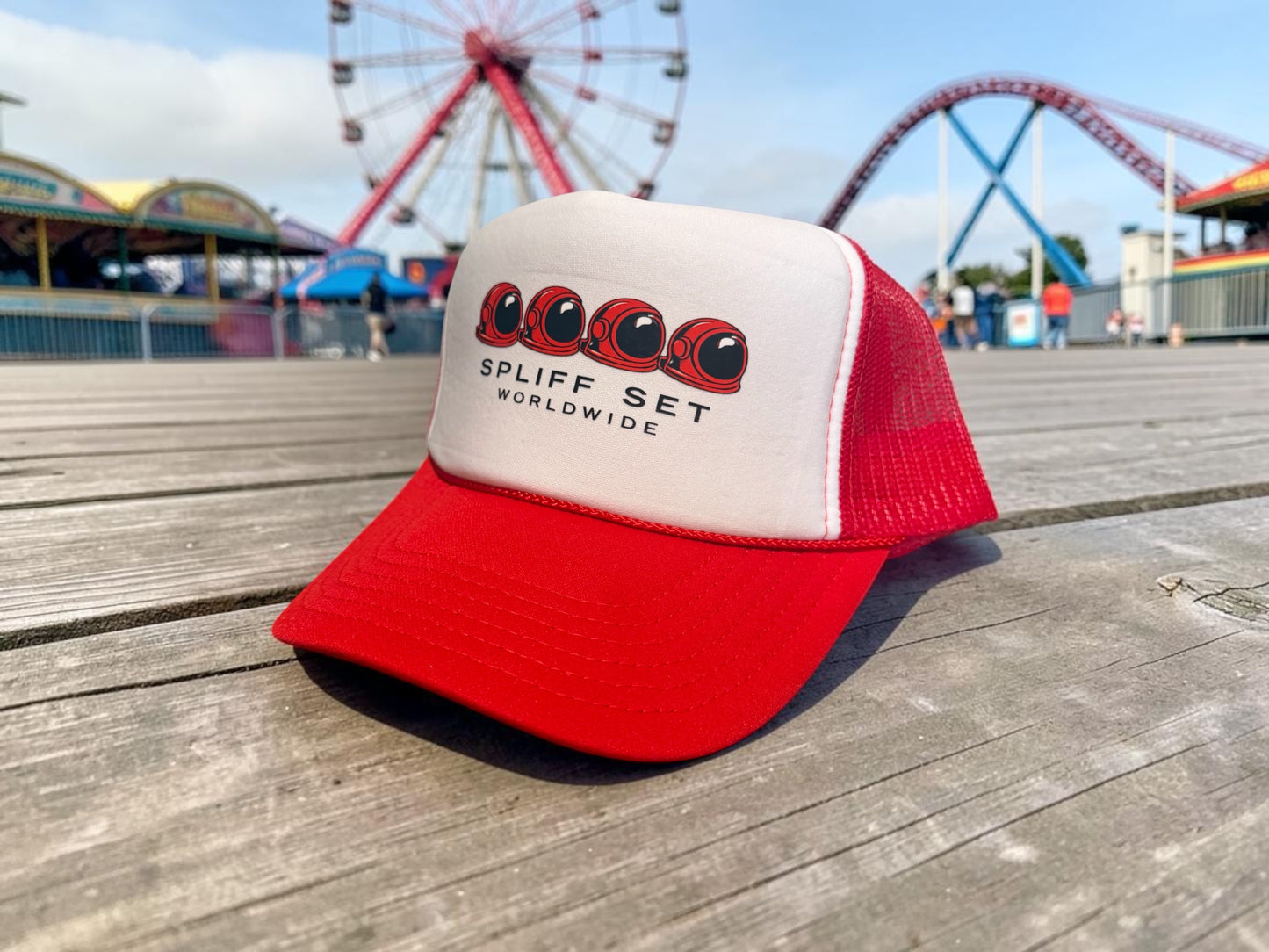 Red Orbit Trucker