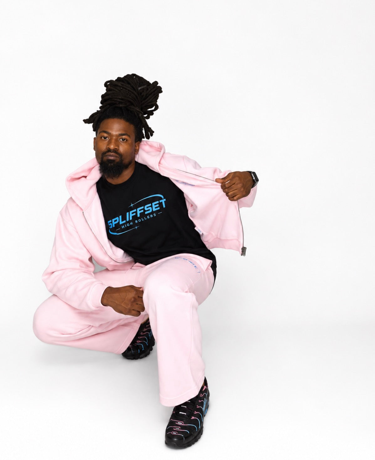 Pink Static 3 Piece Set
