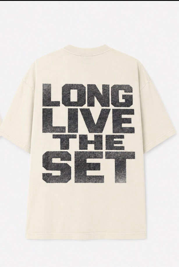 Long Live The Set Tee (White)