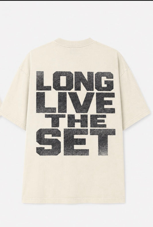 Long Live The Set Tee (White)