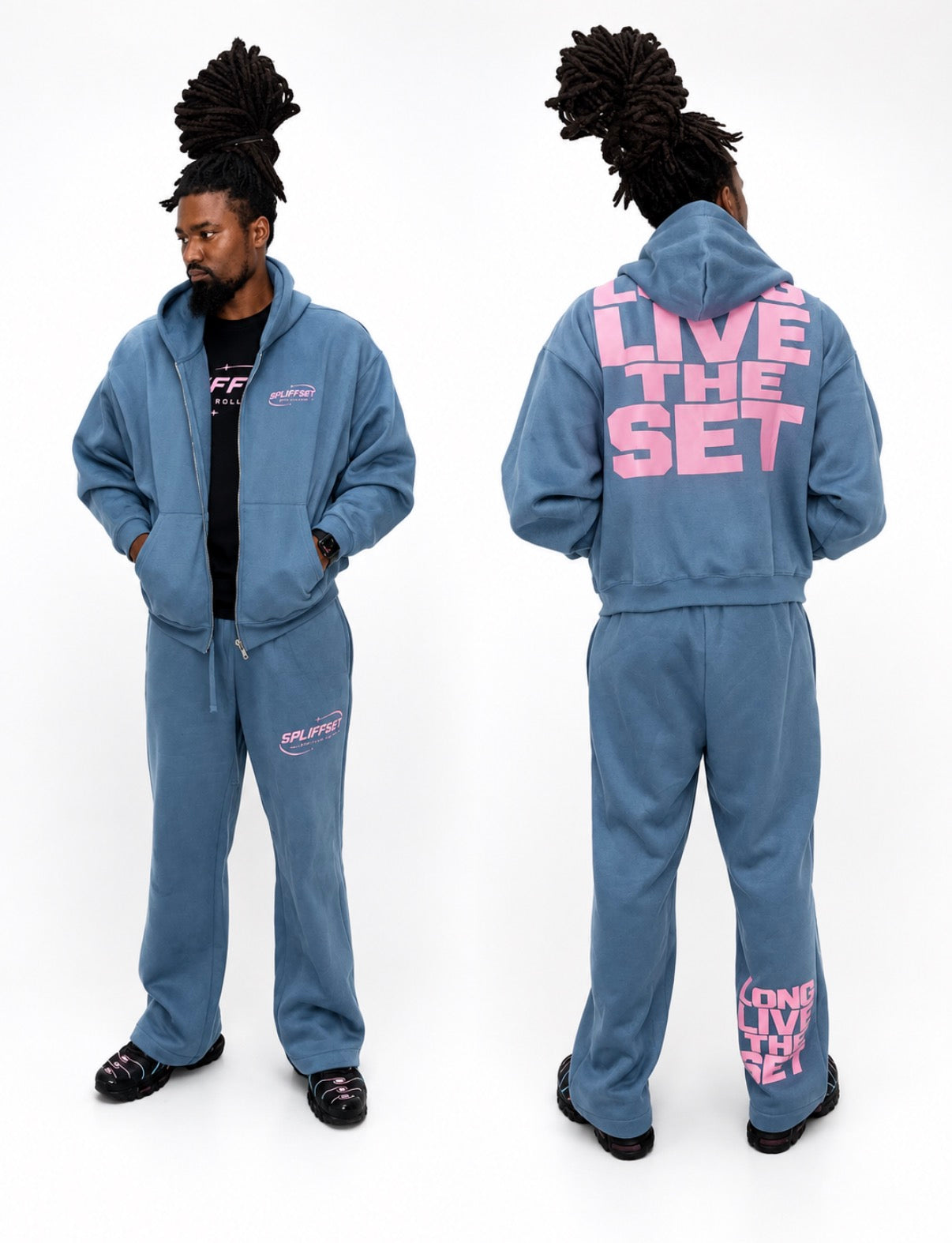 Blue Flame 3 Piece Set