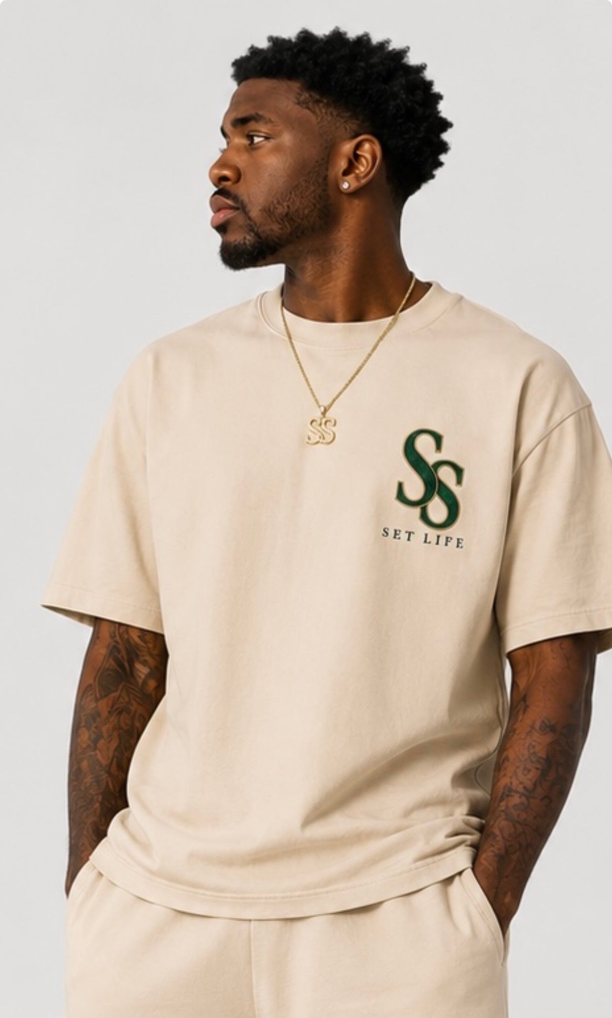 Malachite Set Life Tee