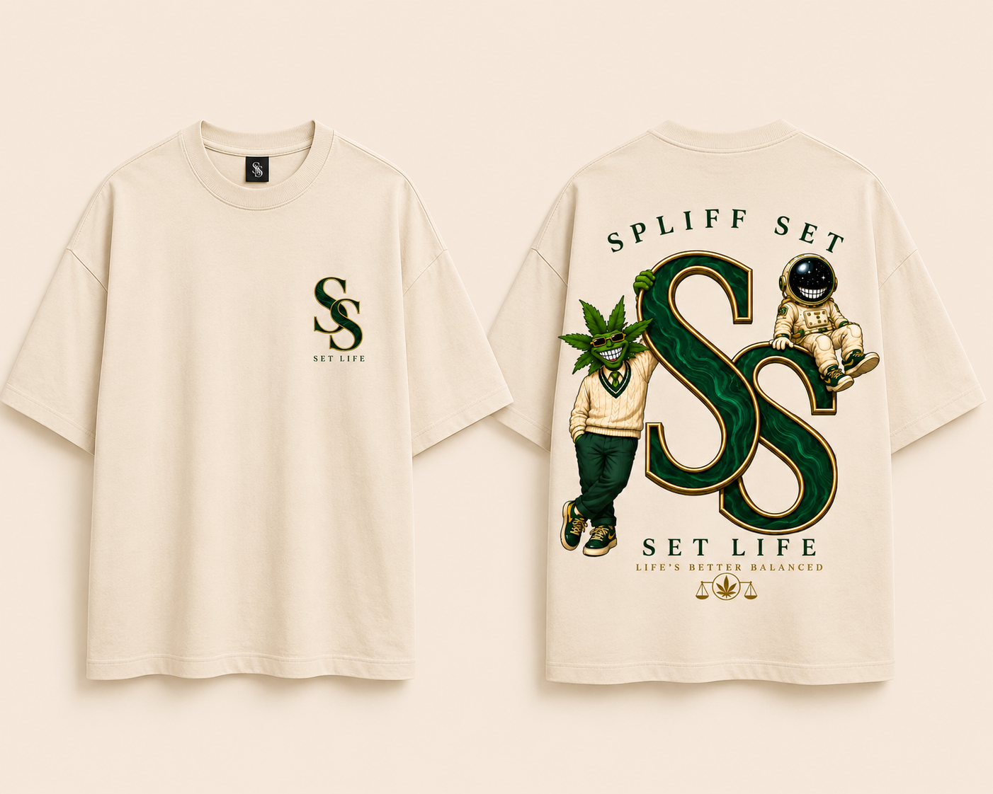 Malachite Set Life Tee