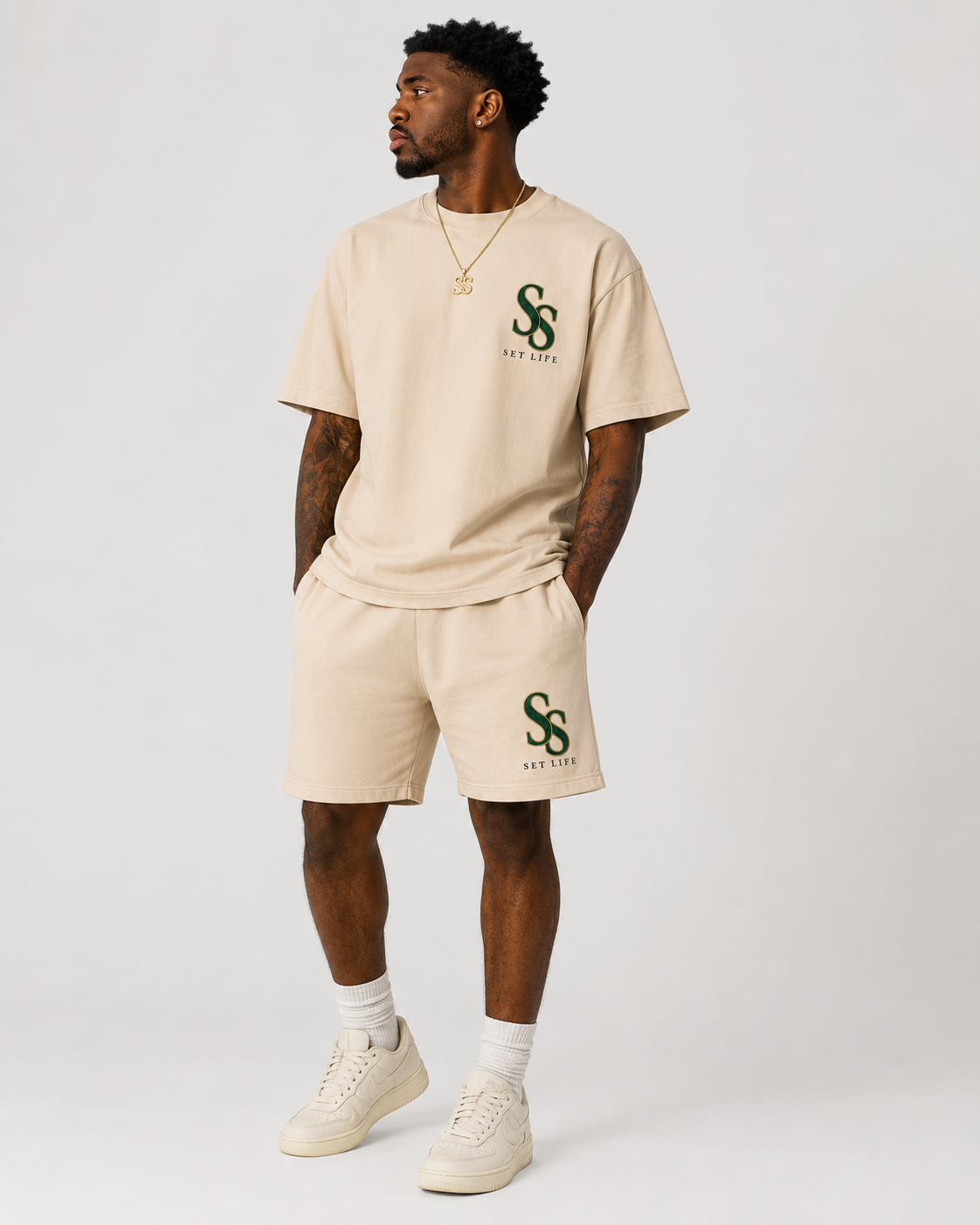 Malachite Set Life Shorts